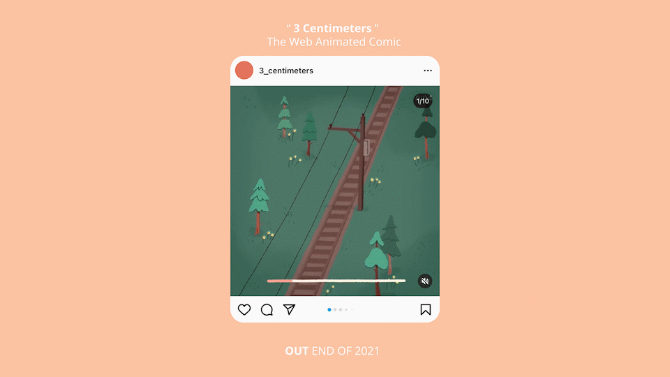 3 centimeters – Web Animated Comic