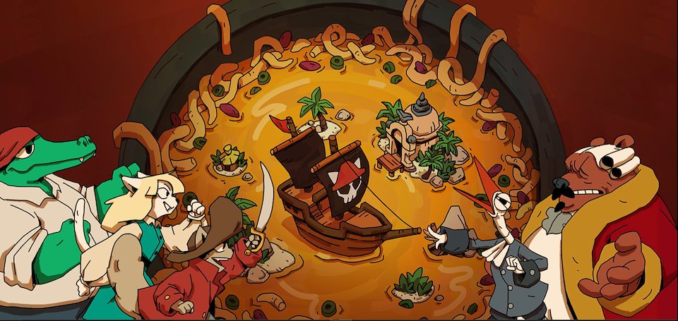 Soup Raiders – 2D animation for a Game Project