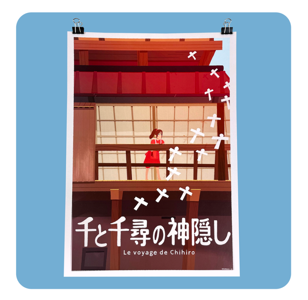 A3 - Ghibli Prints | Spirited Away
