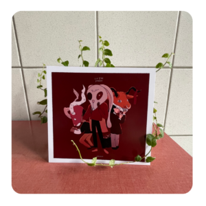 Little devils | Square Print